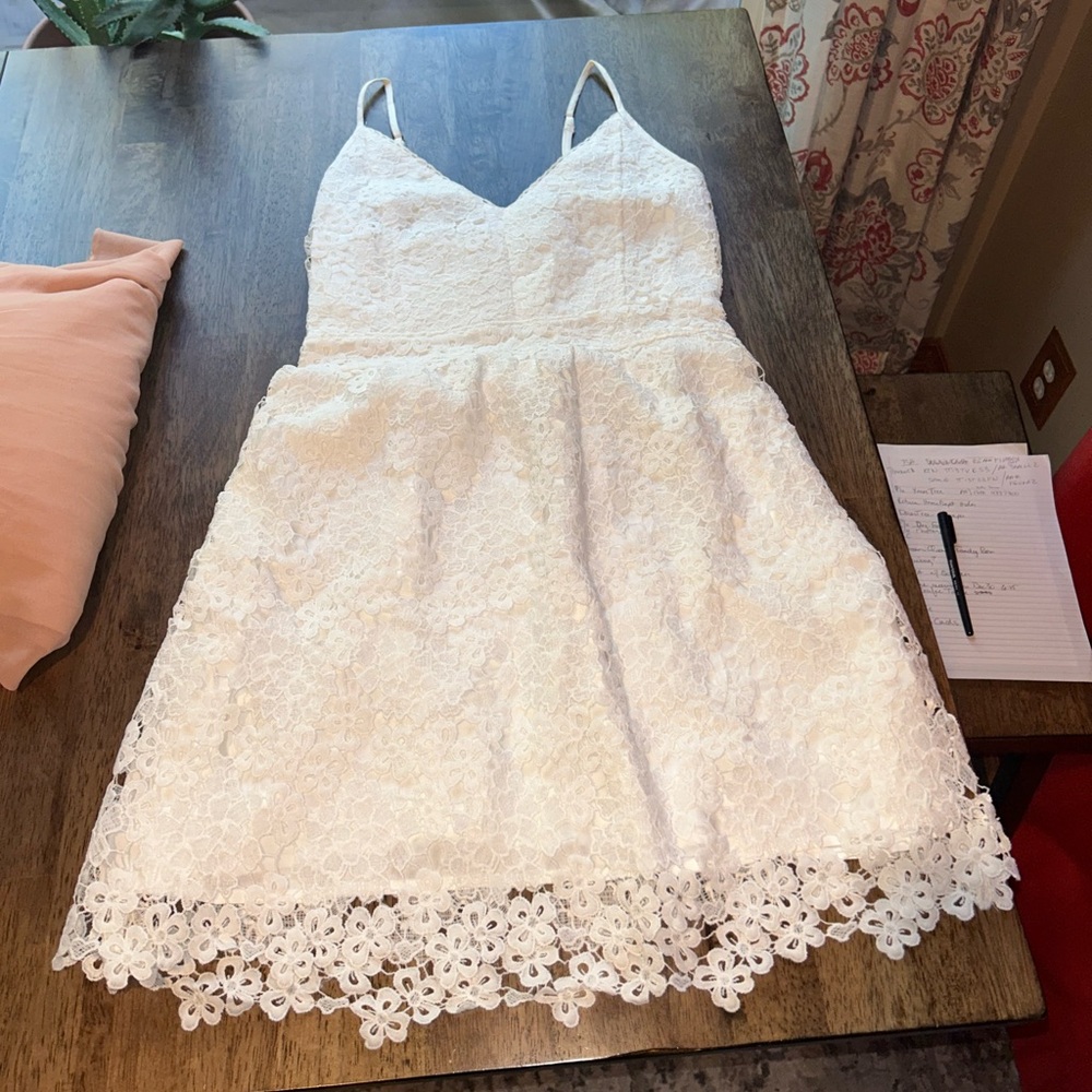 White dress